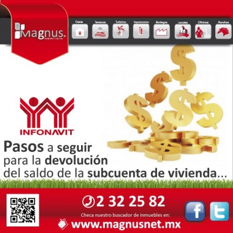 Pasos a seguir para la devolución del saldo de la subcuenta de vivienda