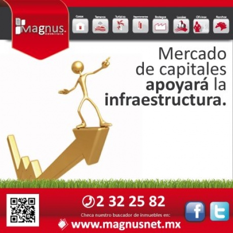 Mercado de capitales apoyará la infraestructura