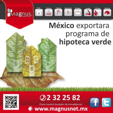 México exportará programa de Hipoteca Verde