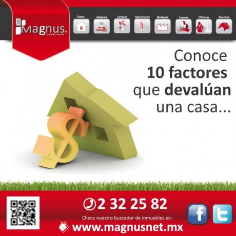 Factores que devalúan una casa.