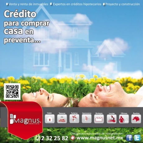 Crédito para comprar casa en preventa