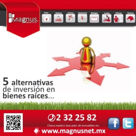 5 alternativas de Inversion en Bienes Raices