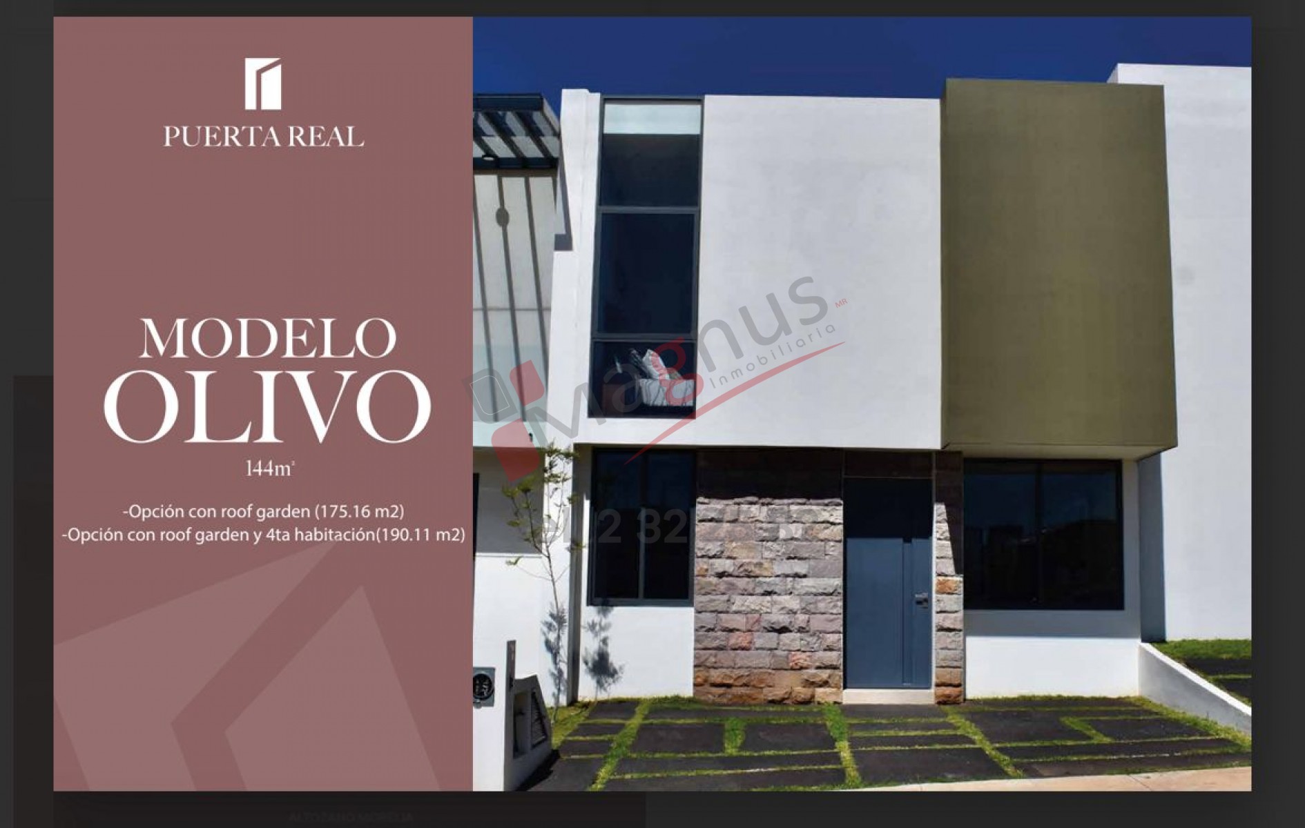 PUERTA REAL, MODELO "OLIVO (CON ROOF BAR)"