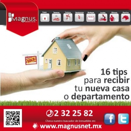 16 tips para recibir tu nueva casa o departamento