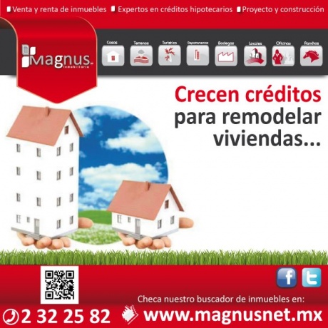 Crecen créditos para remodelar viviendas