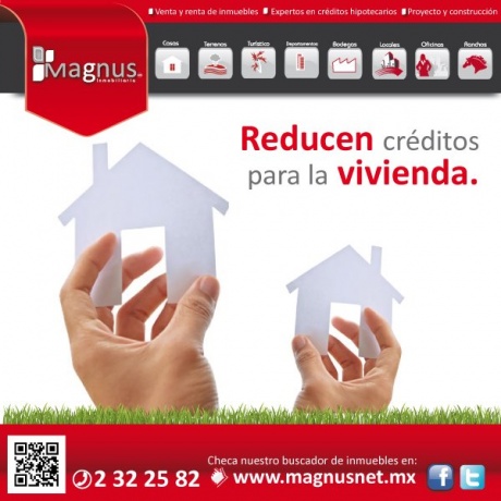 Reducen créditos para las viviendas