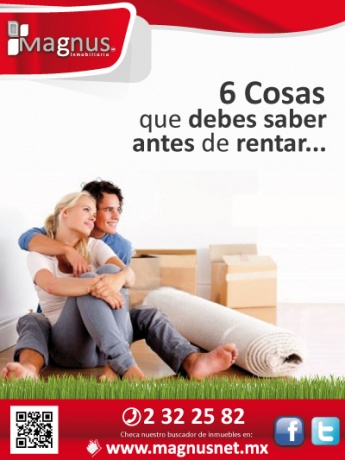 6 Cosas que debes saber antes de rentar
