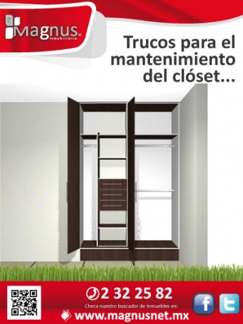 Ideas para el mantenimiento del closet