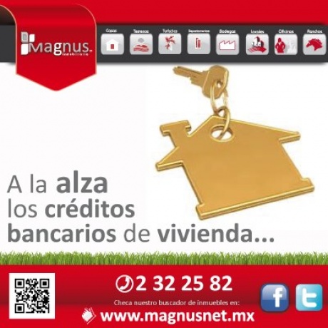 Al alza los créditos bancarios de vivienda