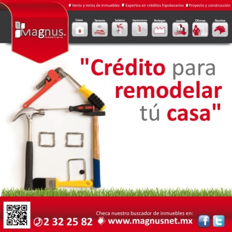 Remodela tu casa con un crédito